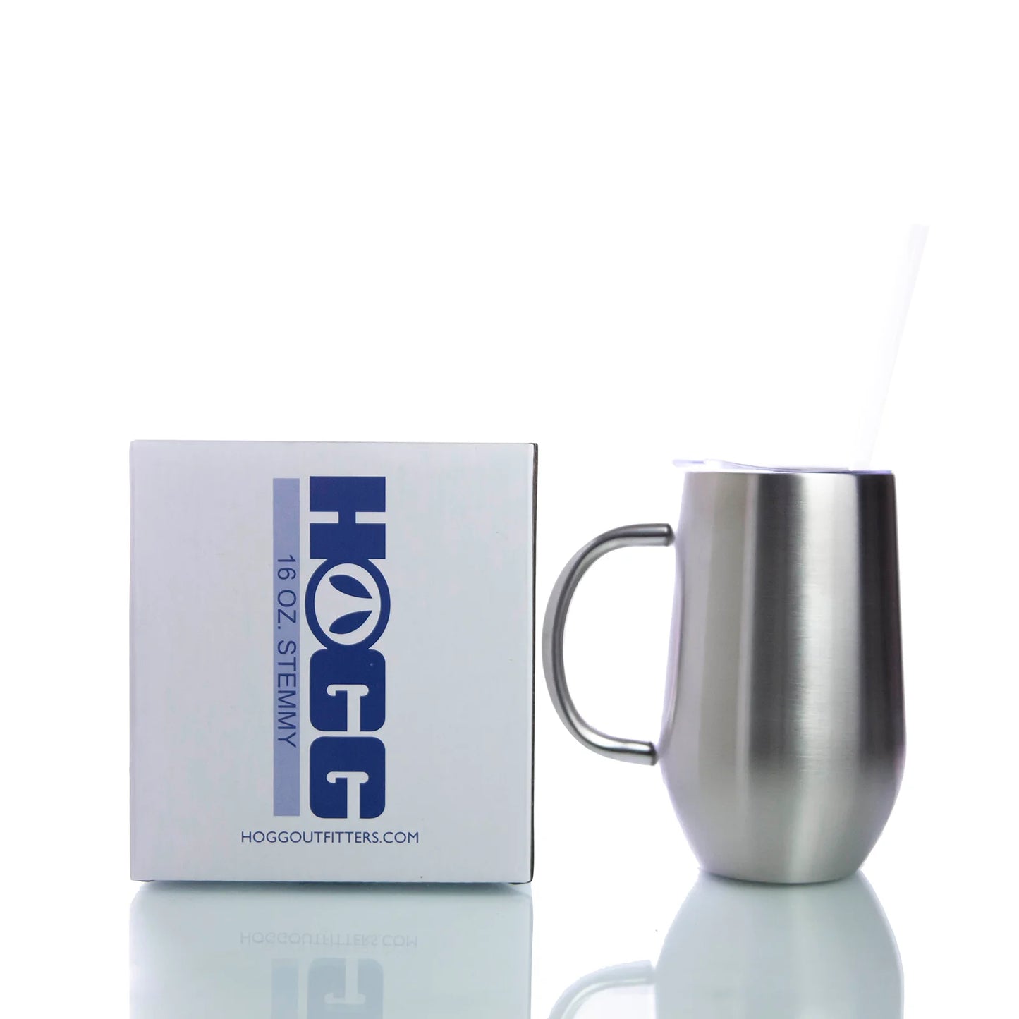LIVE SHOW Custom Painted Stainless Big Stemmy Coffee Mug with Handle w/Lid and Straw- 16 Oz