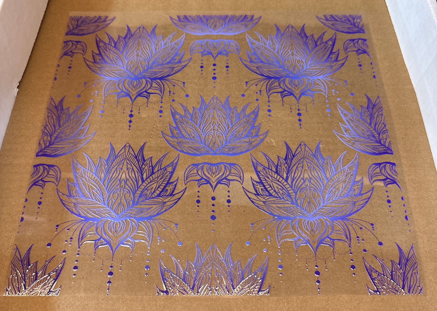 Purple Floral - #4