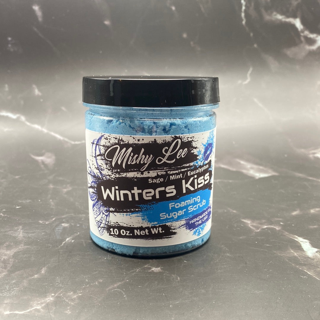 Winters Kiss Foaming Sugar Scrub - 10 Oz.