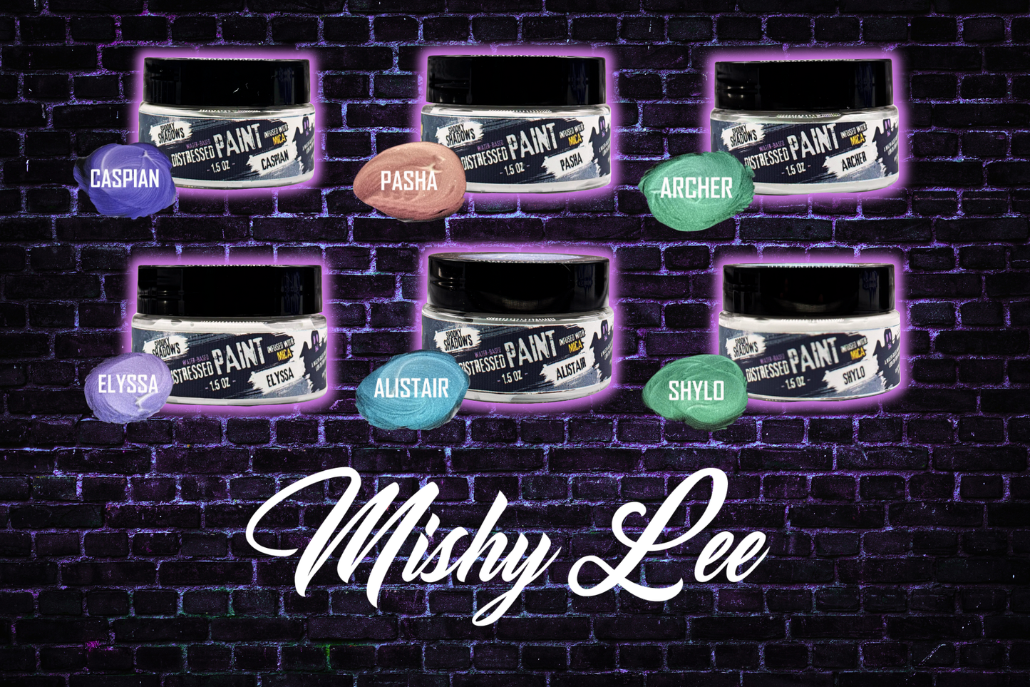 Distressed Paints - Spooky Shadows Ghost Ink Collection