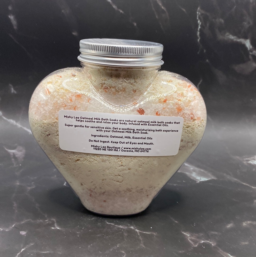 Relaxing Oatmeal Milk Bath Soak with Essential Oils - 15 Oz.