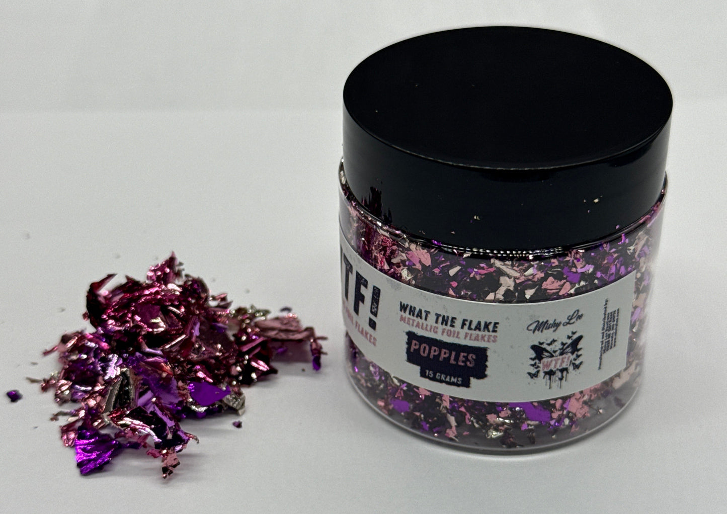 WTF Metallic Foil Flakes - Popples