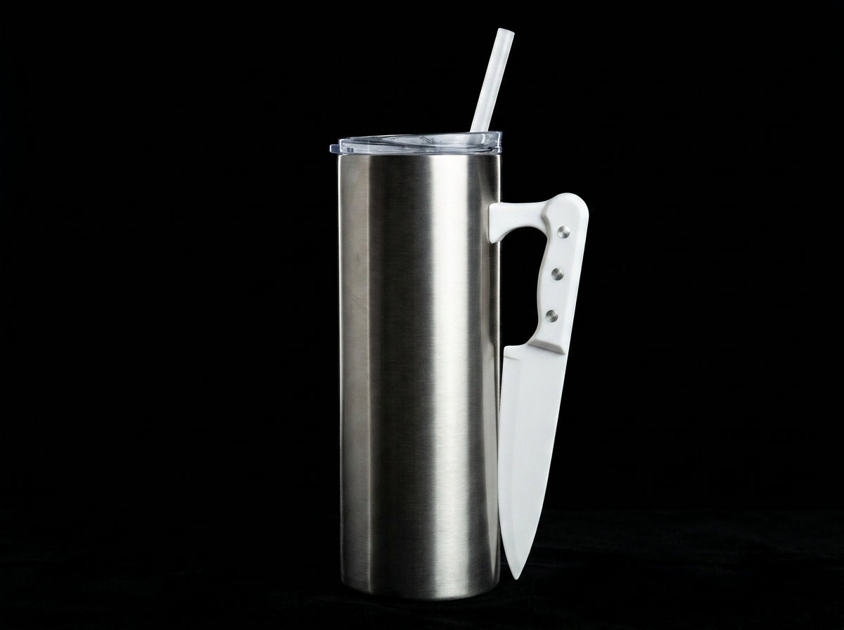 Kitchen Knife V3 Tumbler Handle 3D Printing STL – Digital Download