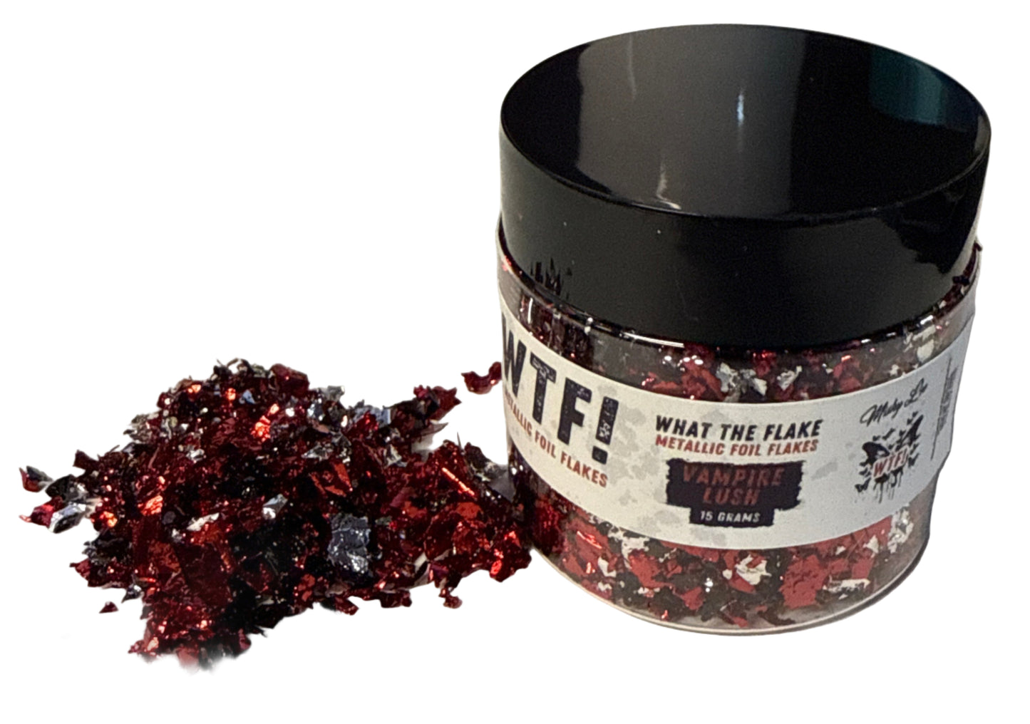 WTF Metallic Foil Flakes - Vampire Lush