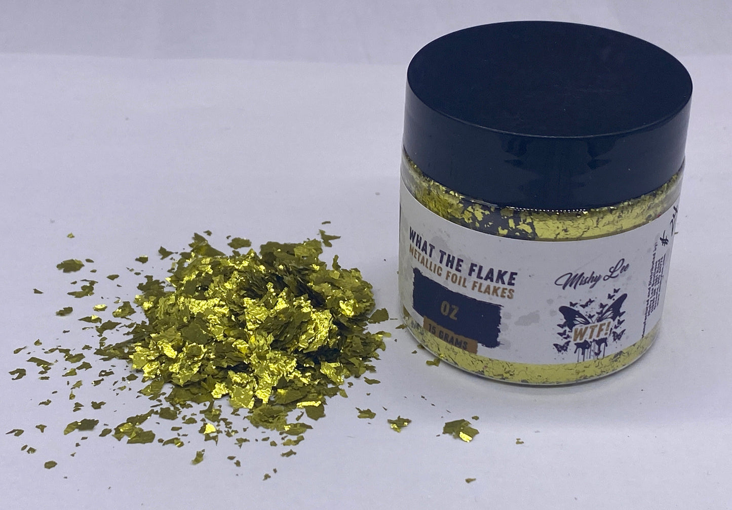 WTF Metallic Foil Flakes - Oz