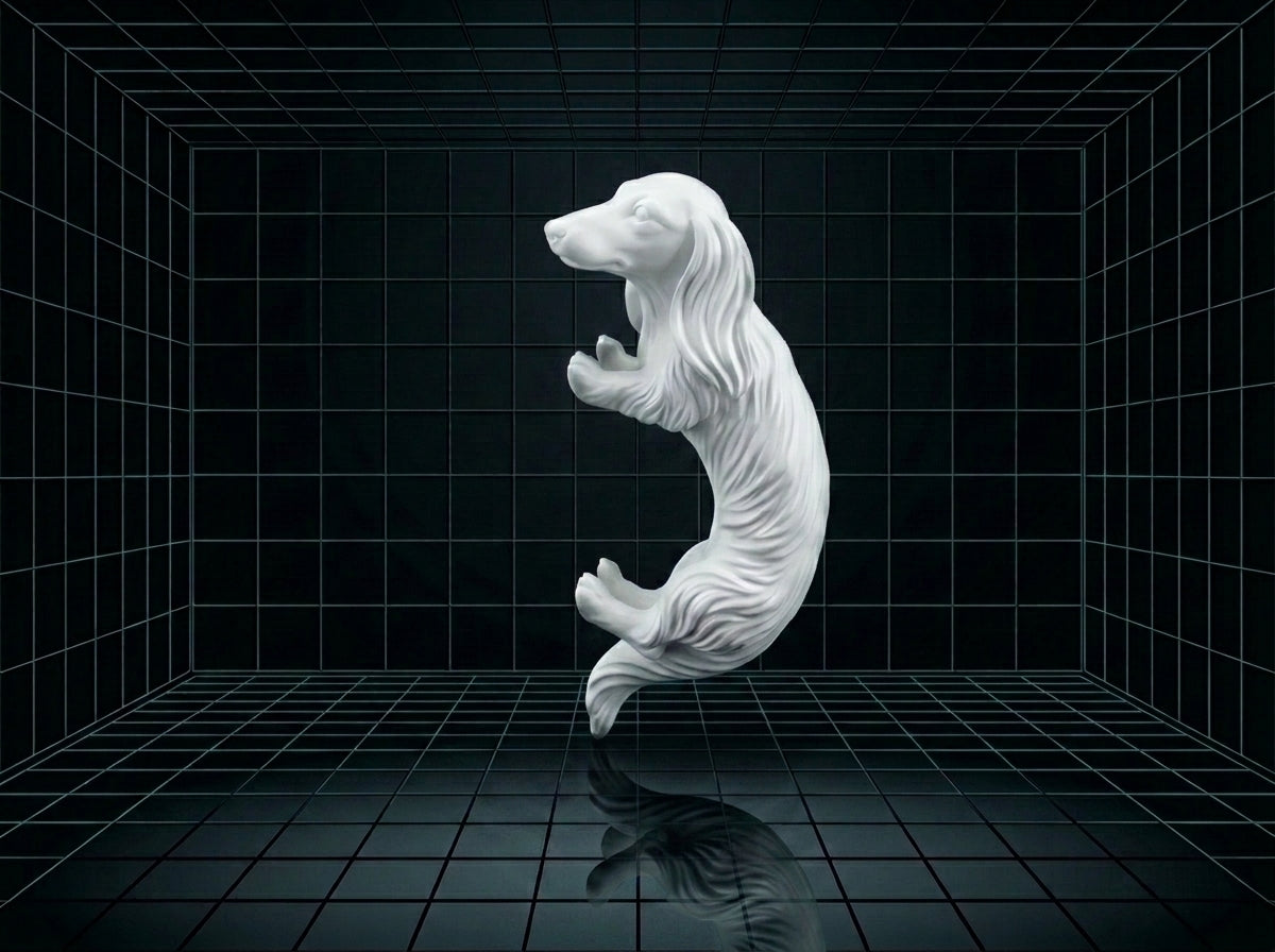 Dachshund Tumbler Handle 3D Printing STL – Digital Download