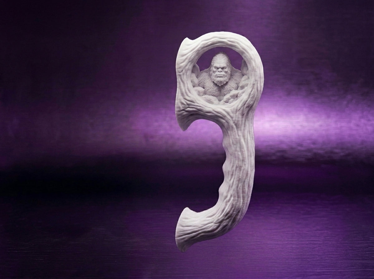 Bigfoot Hole Tumbler Handle 3D Printing STL – Digital Download