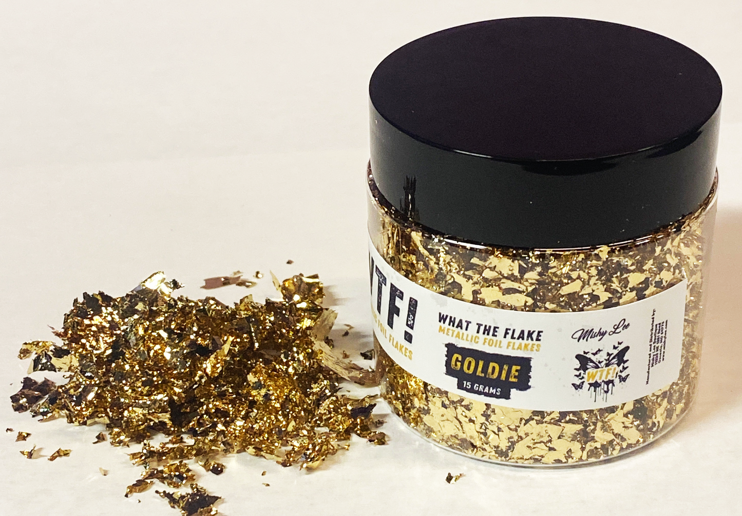 WTF Metallic Foil Flakes - Goldie
