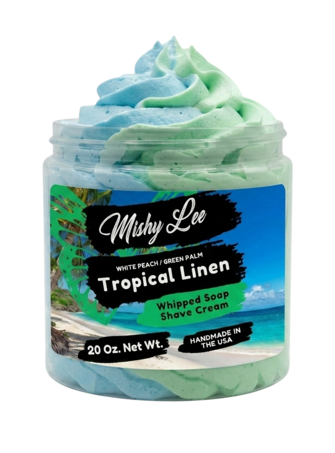 Tropical Linen Whipped Soap and Shave Cream