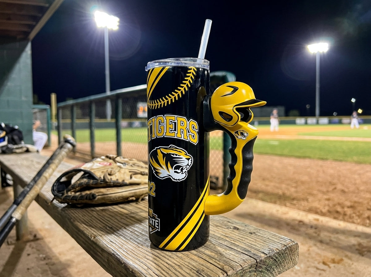 3D Printed Tumbler Handles - Multiple Designs - Players Club Baseball-Softball Series