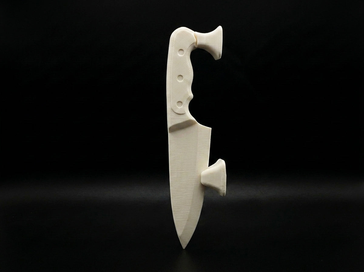 Kitchen Knife V2 Tumbler Handle 3D Printing STL – Digital Download