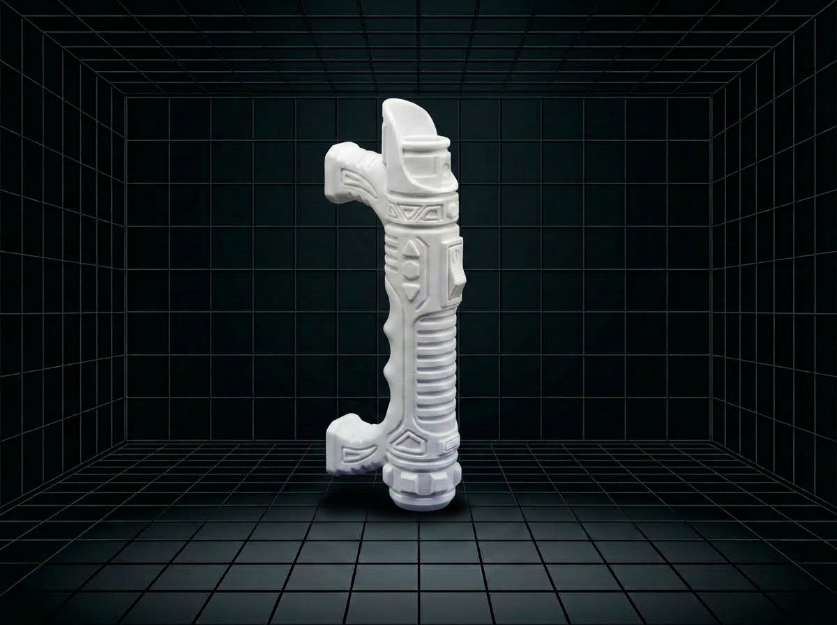Futuristic Light Gripper V1 Tumbler Handle 3D Printing STL – Digital Download