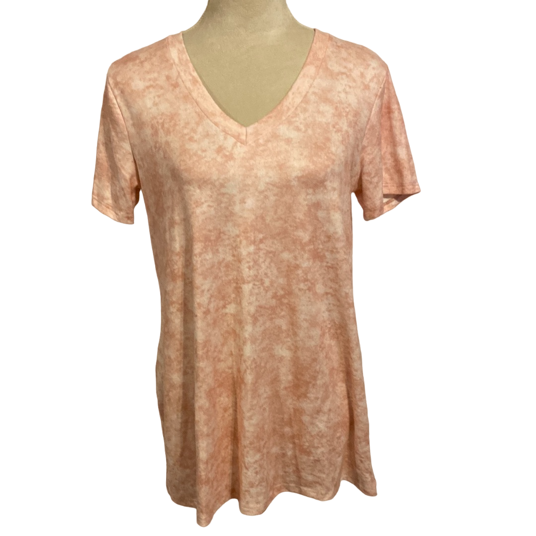 SHORT SLEEVE TIE DYE TOP