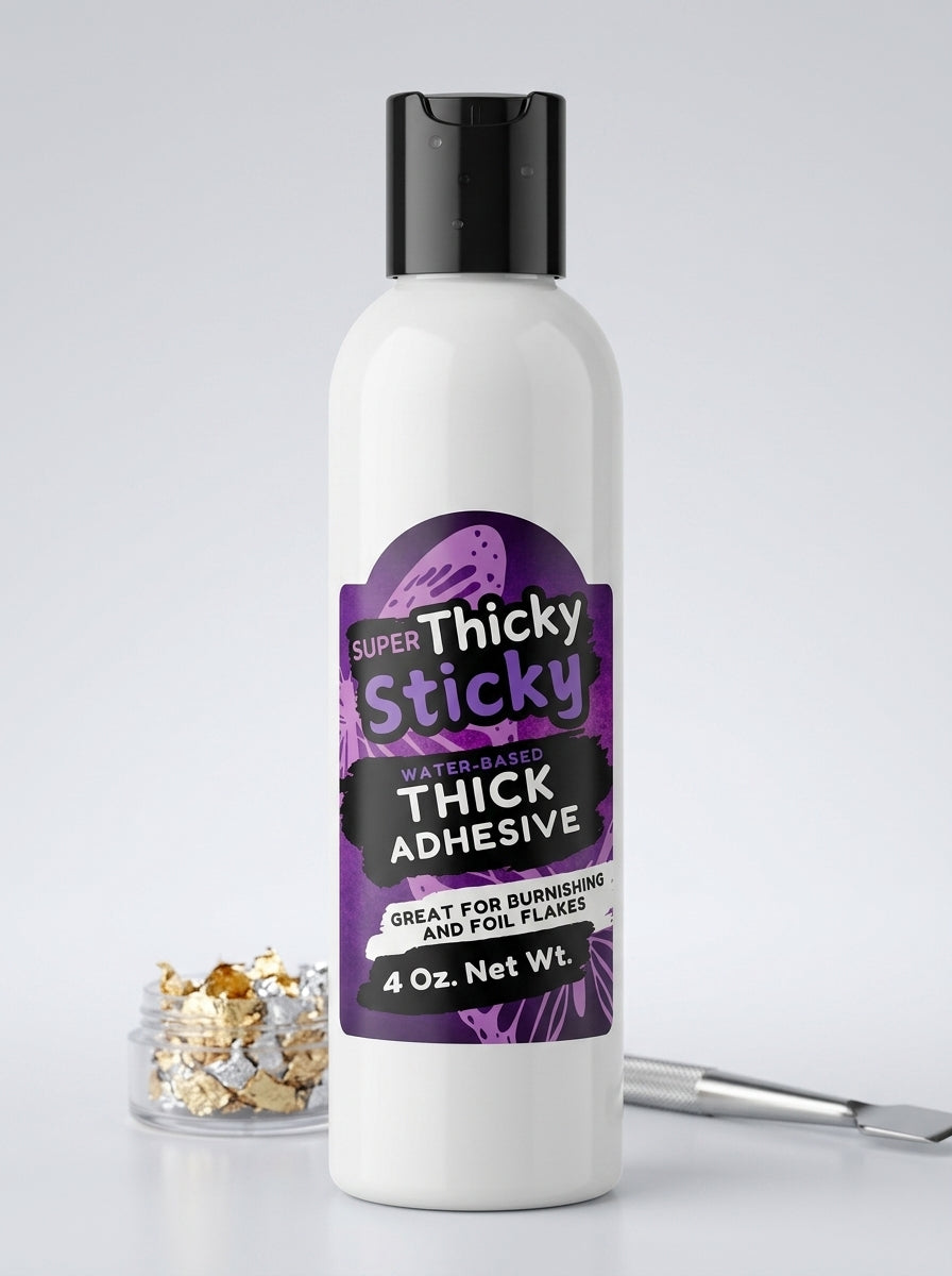Mishy Lee Thicky Sticky Foil Flake and Burnishing Adhesive
