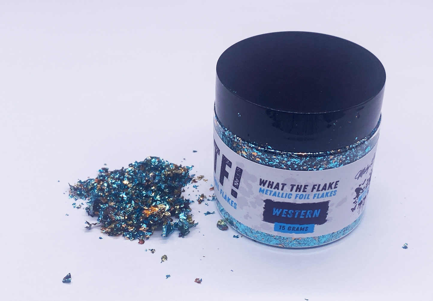 WTF Metallic Foil Flakes - Western