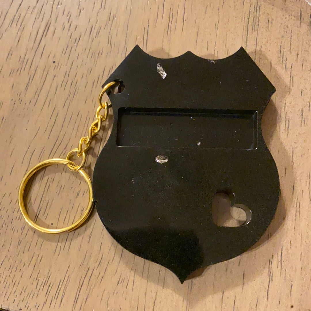 POLICE KEYCHAIN