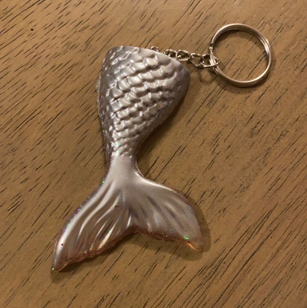LARGE MERMAID TAIL KEYCHAIN