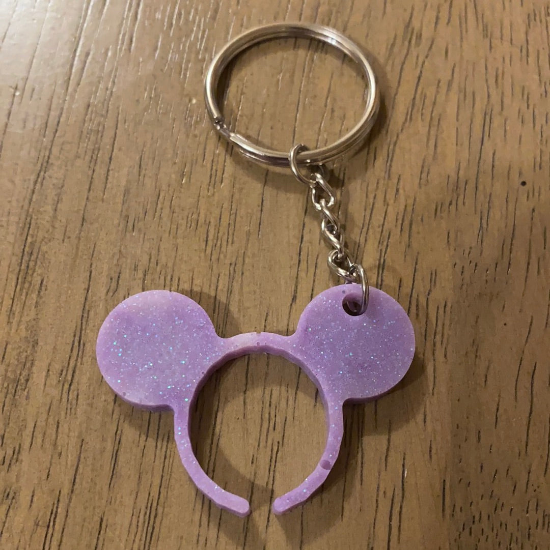 Mickey Or Minnie Mouse Keychain – LilBowPeepEtc