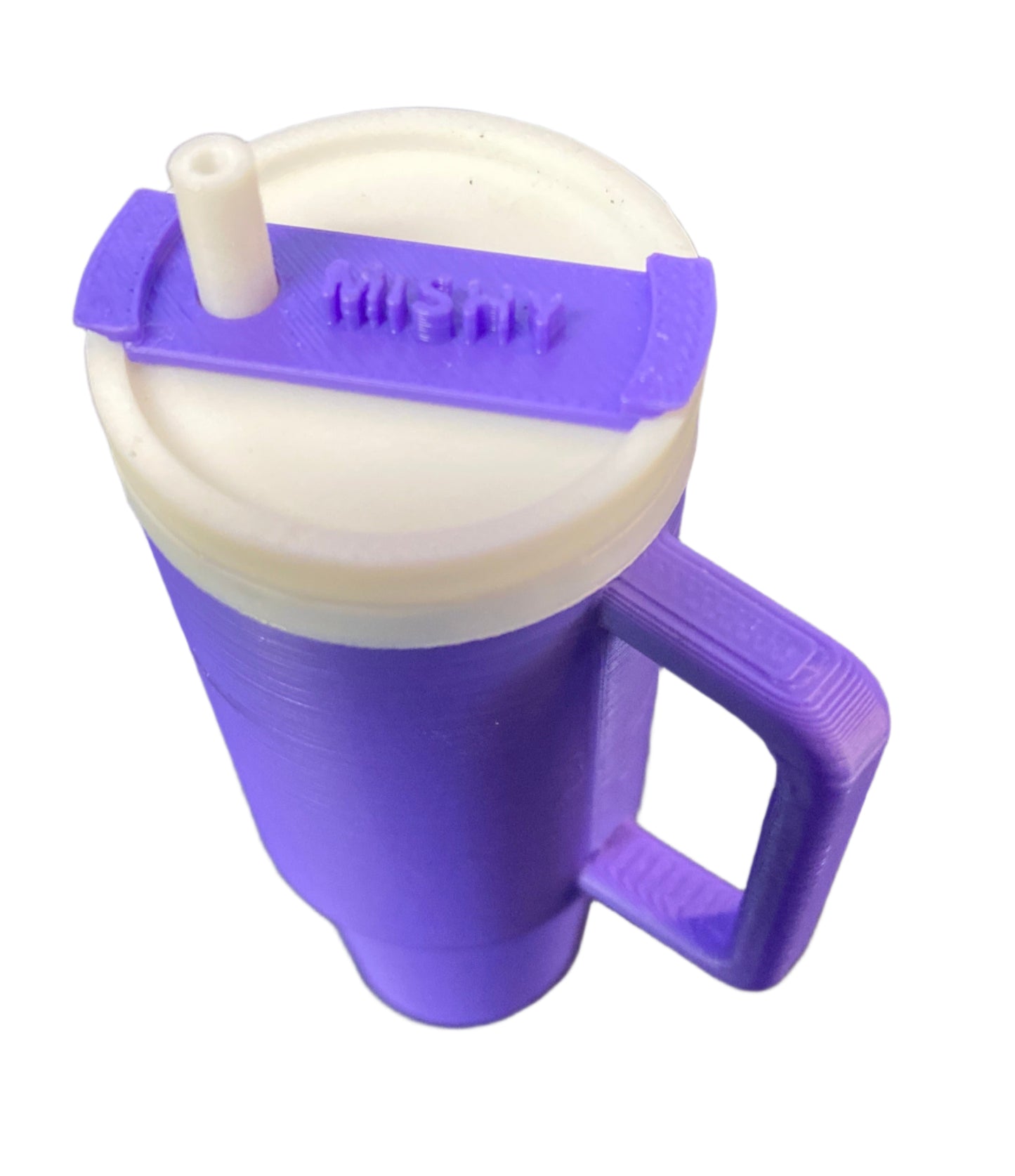 3D Printed Painted Tumbler Keychain / Lip Gloss Holder - Pre-Order