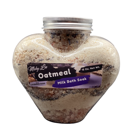 Lavender Buds Oatmeal Milk Bath Soak - 15 Oz.