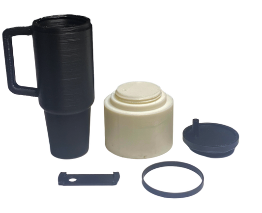 3D Printed Mini Tumbler and Pole Adaptor Kits - 3/4 Inch