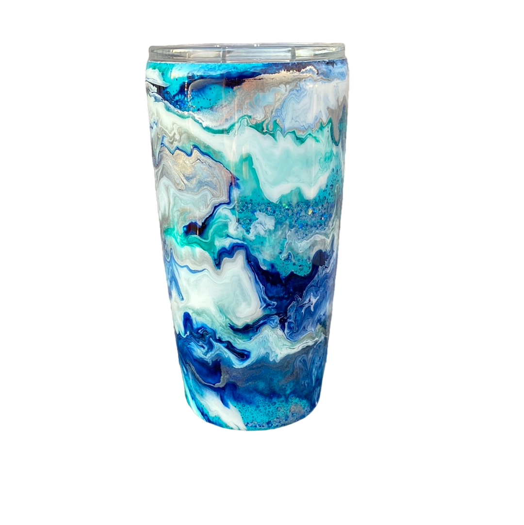 Custom Painted Stainless Classic Gradual Tumbler - 20 Oz