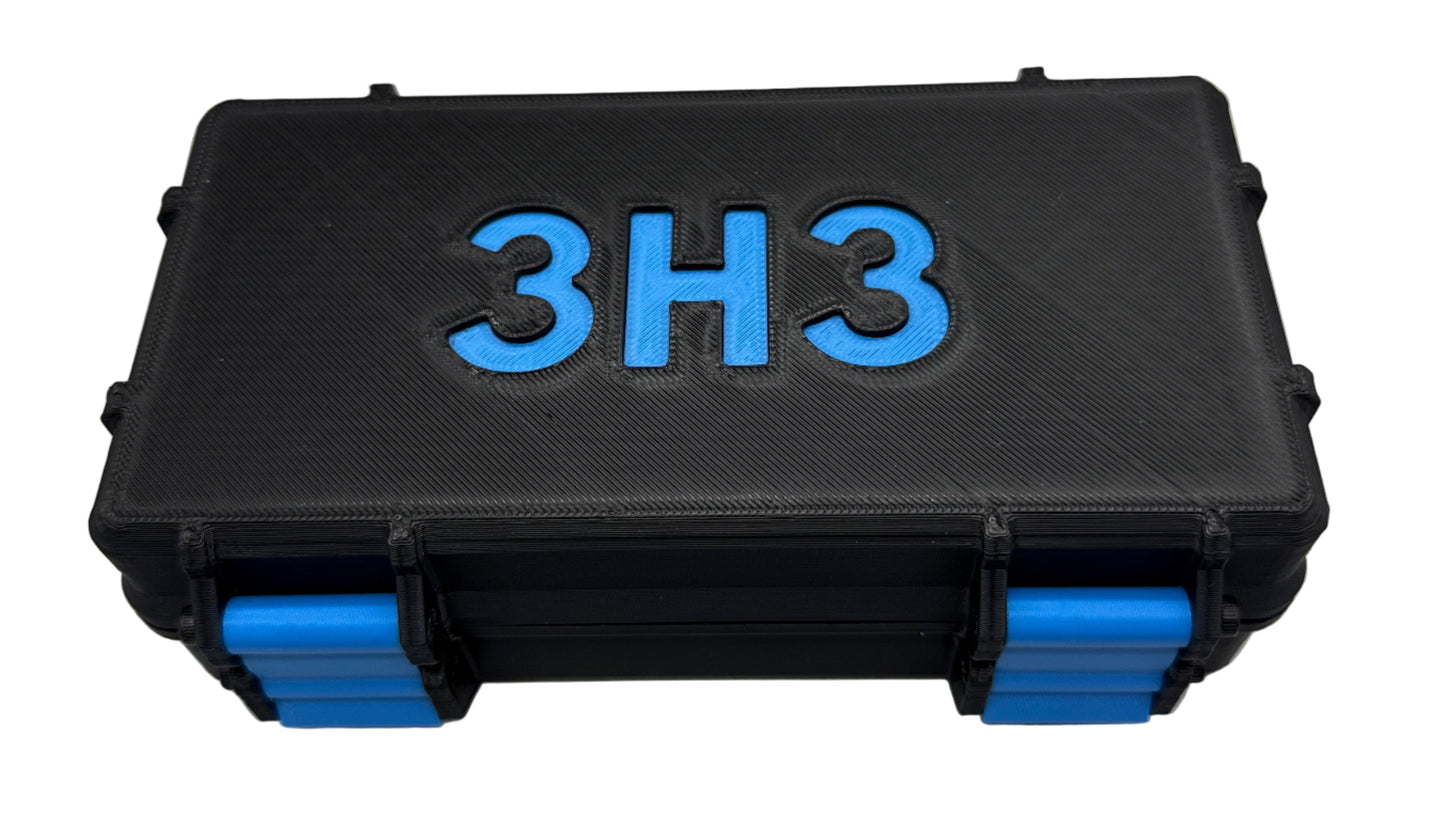 3D Printed 357 MAG 50-Count Ammo Box - Customizable