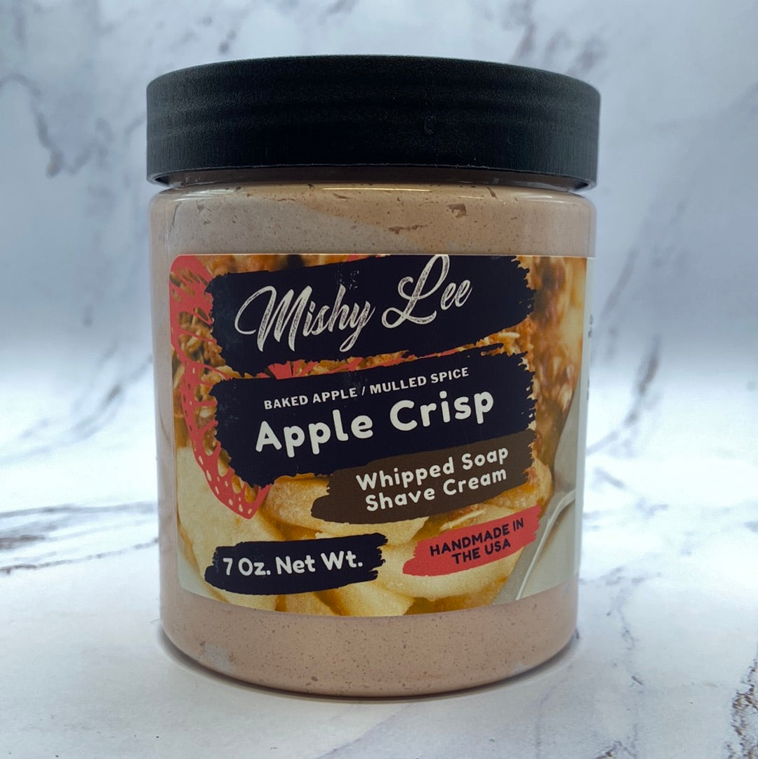 Apple Crisp Whipped Soap and Shave - 7 Oz.