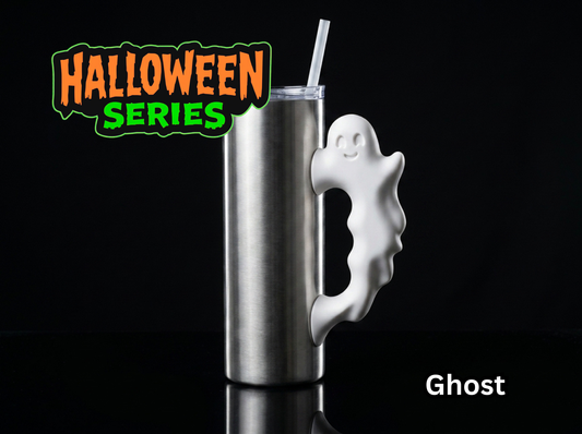 Happy Ghost Tumbler Handle 3D Printing STL – Digital Download