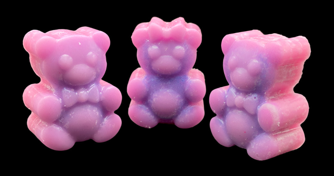 Custom Scented Wax Melts - Bears - You Choose Scent/Color