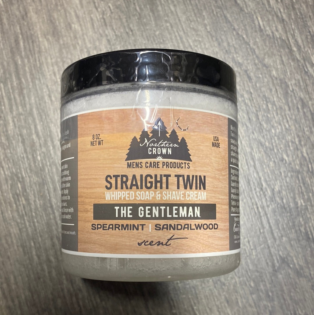 Mens Whipped Soap and Shave - Gentleman