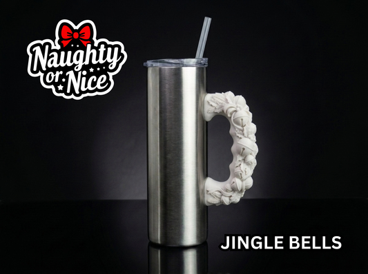 Jingle Bells Tumbler Handle 3D Printing STL – Digital Download