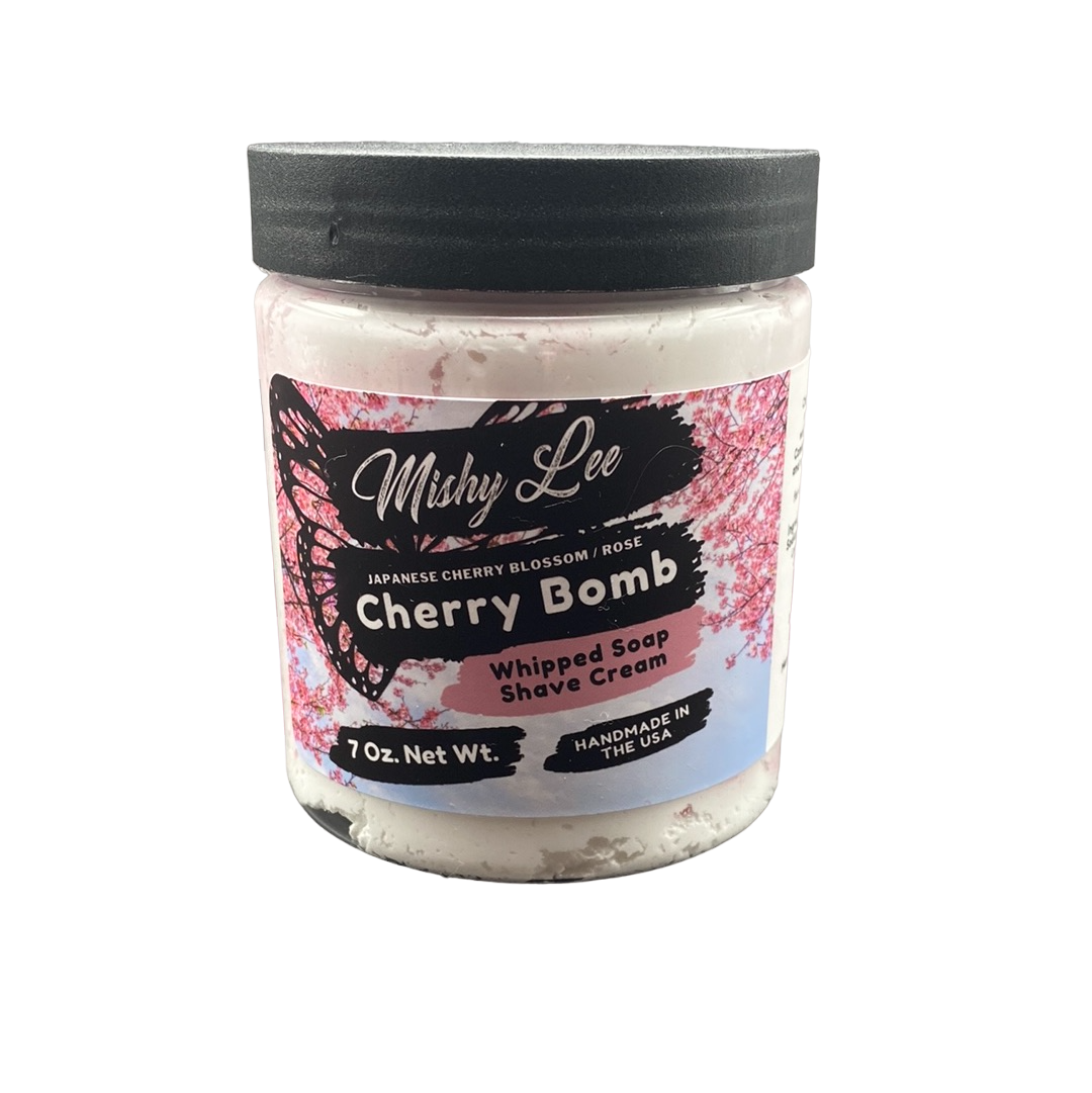Cherry Bomb Whipped Soap and Shave - 7 Oz.