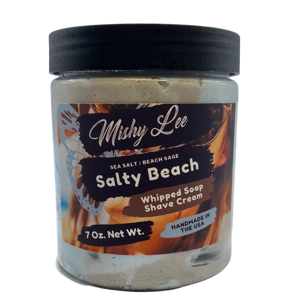 Salty Beach Whipped Soap and Shave - 7 Oz.