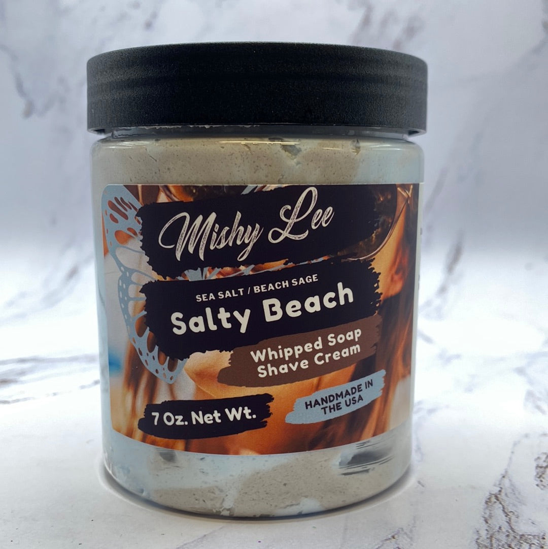 Salty Beach Whipped Soap and Shave - 7 Oz.