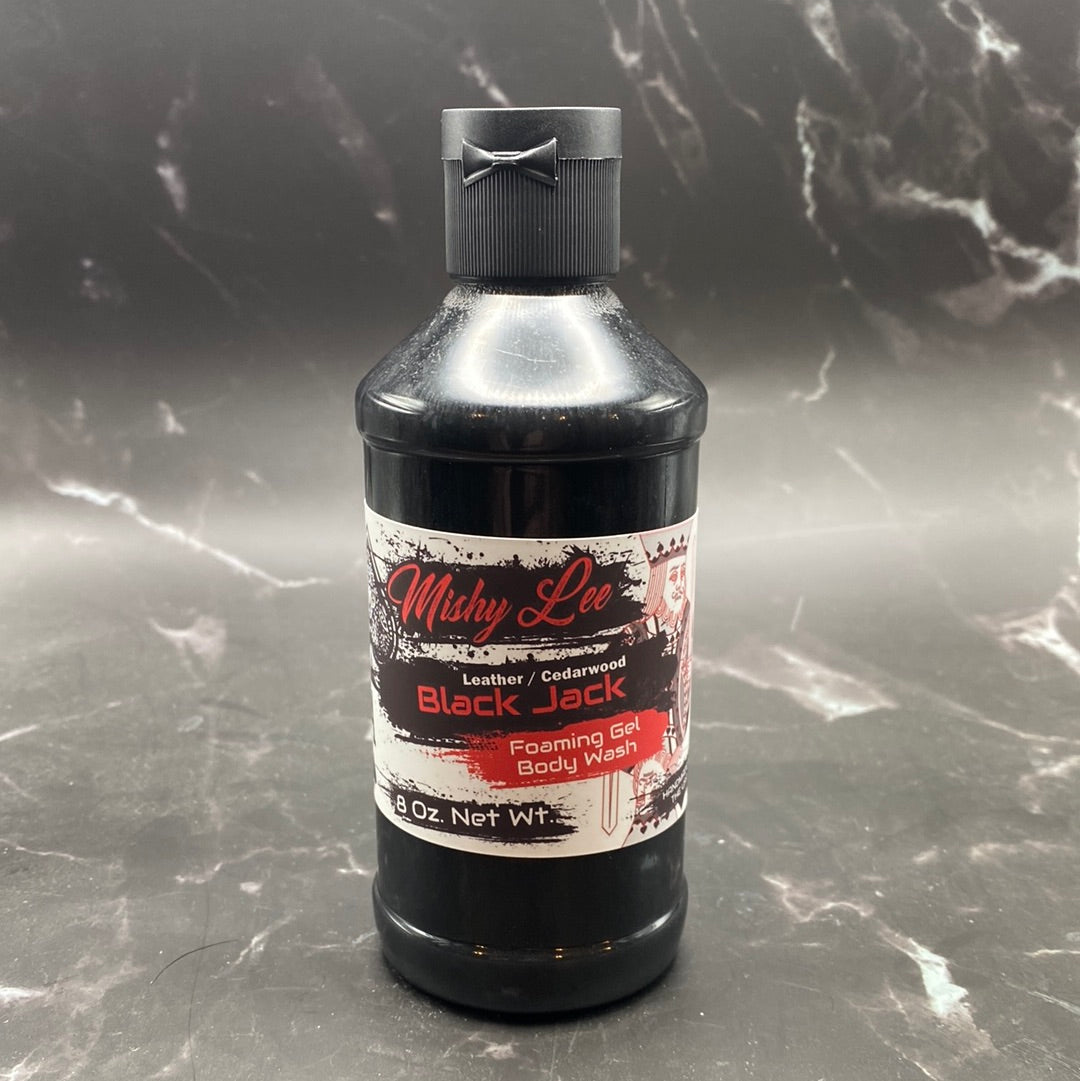 Black Jack 8 Oz - Mishy Lee Foaming Body Wash Gel