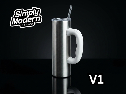 3D Printed Tumbler Handles - Multiple Designs - Simply Modern Series