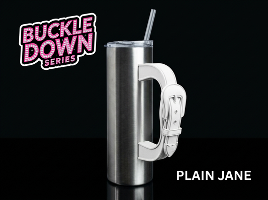 3D Printed Tumbler Handles - Multiple Designs - Buckle Down Series