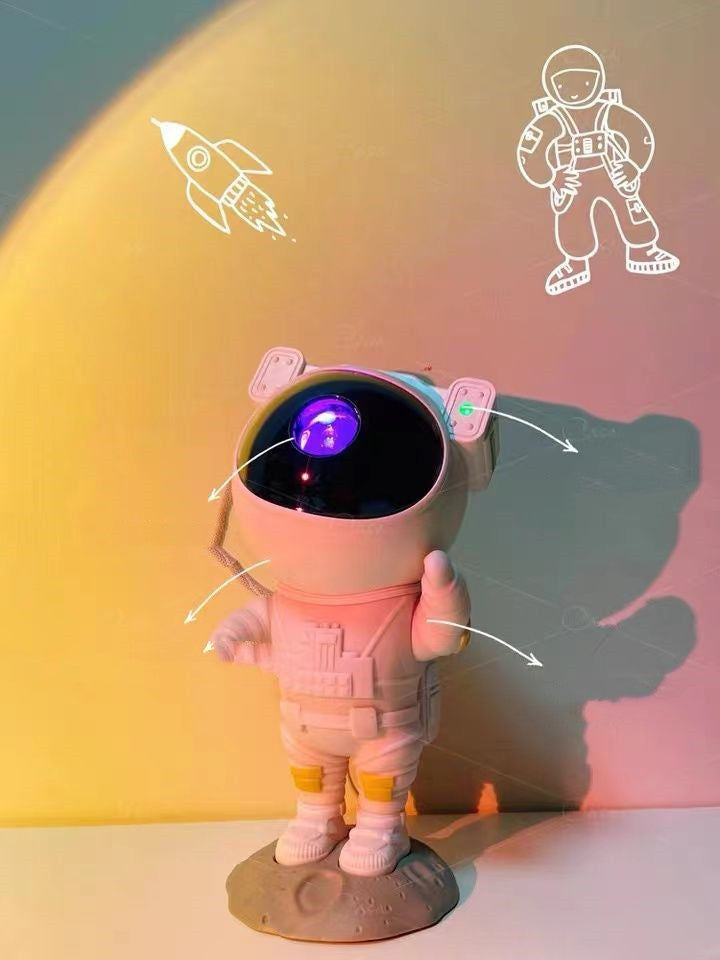 Star Projector Galaxy Night Light Astronaut