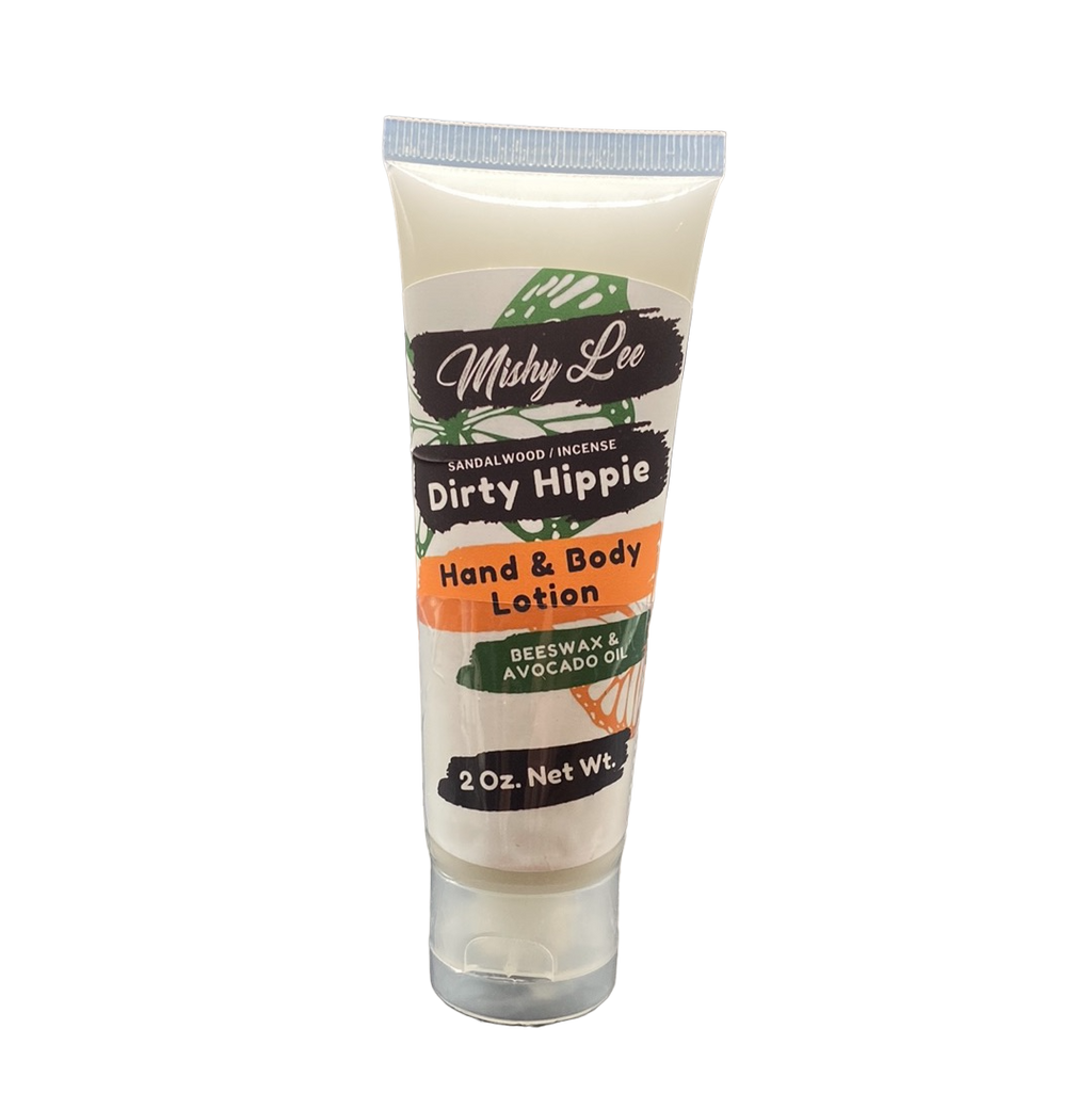 Dirty Hippie 2 Oz - Mishy Lee Beeswax and Avocado Hand & Body Lotion