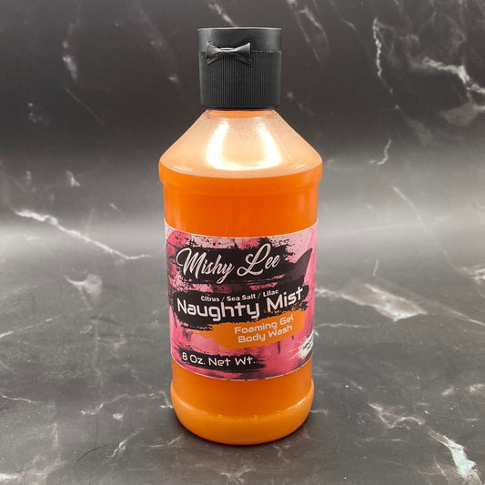 Naughty Mist 8 Oz - Mishy Lee Foaming Body Wash Gel