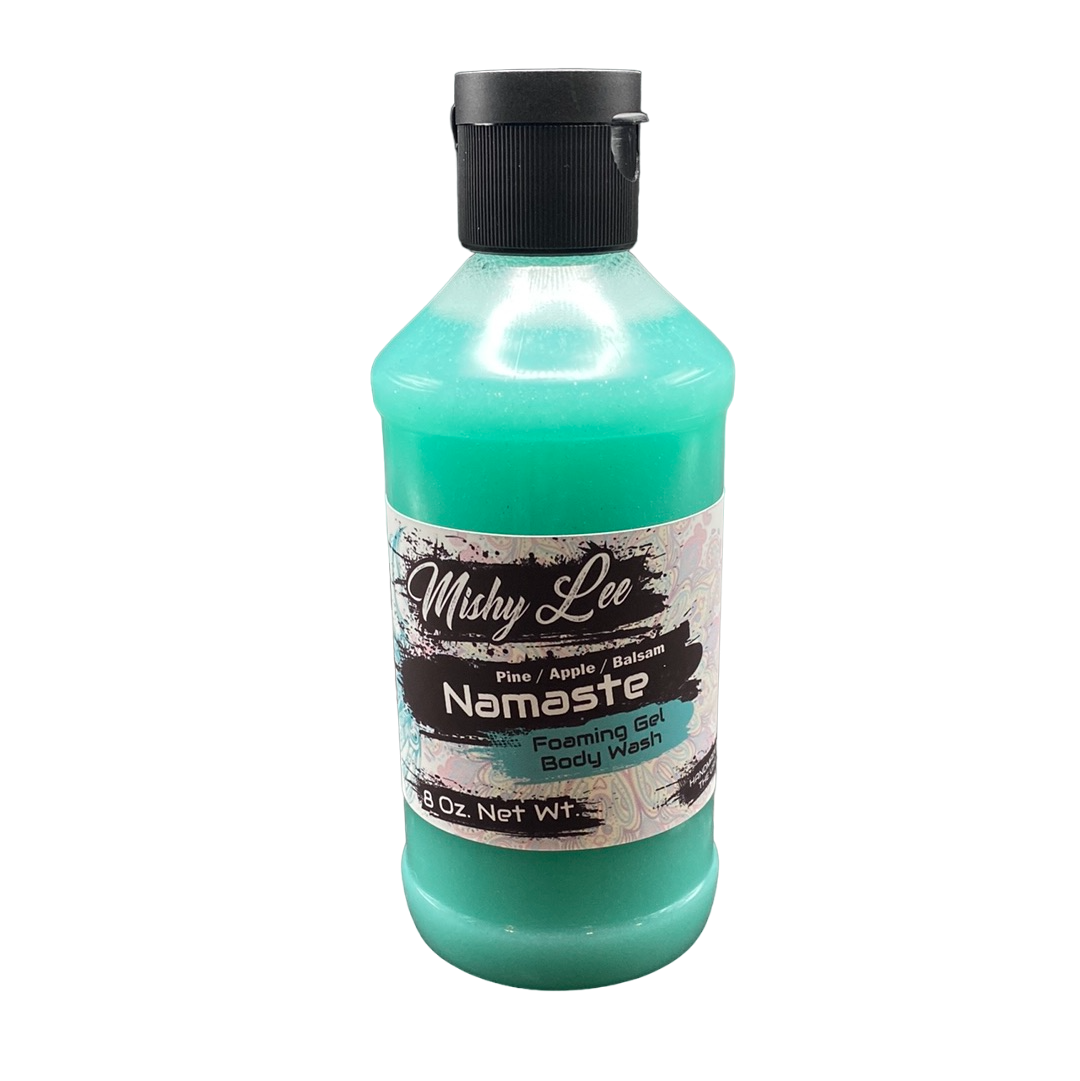 Namaste 8 Oz - Mishy Lee Foaming Body Wash Gel