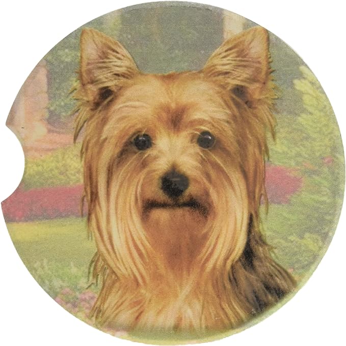 Yorkie Coaster, 3" x 3"