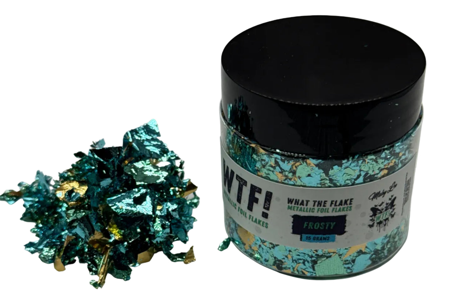 WTF Metallic Foil Flakes - Frosty