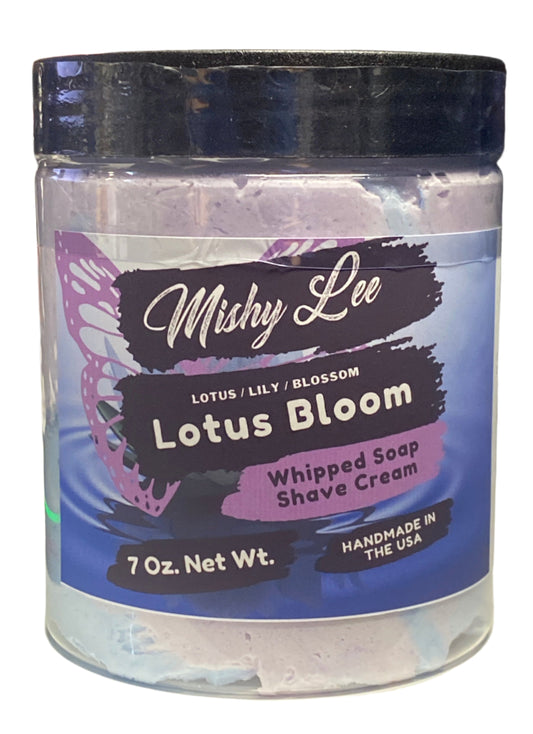 Lotus Bloom Whipped Soap and Shave - 7 Oz.