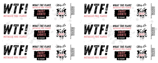 WTF Metallic Foil Flakes - Fairy Lights