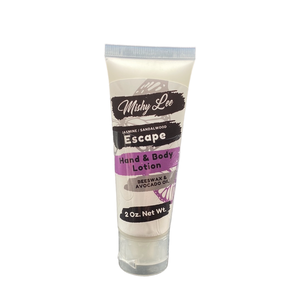 Escape 2 Oz - Mishy Lee Beeswax and Avocado Hand & Body Lotion