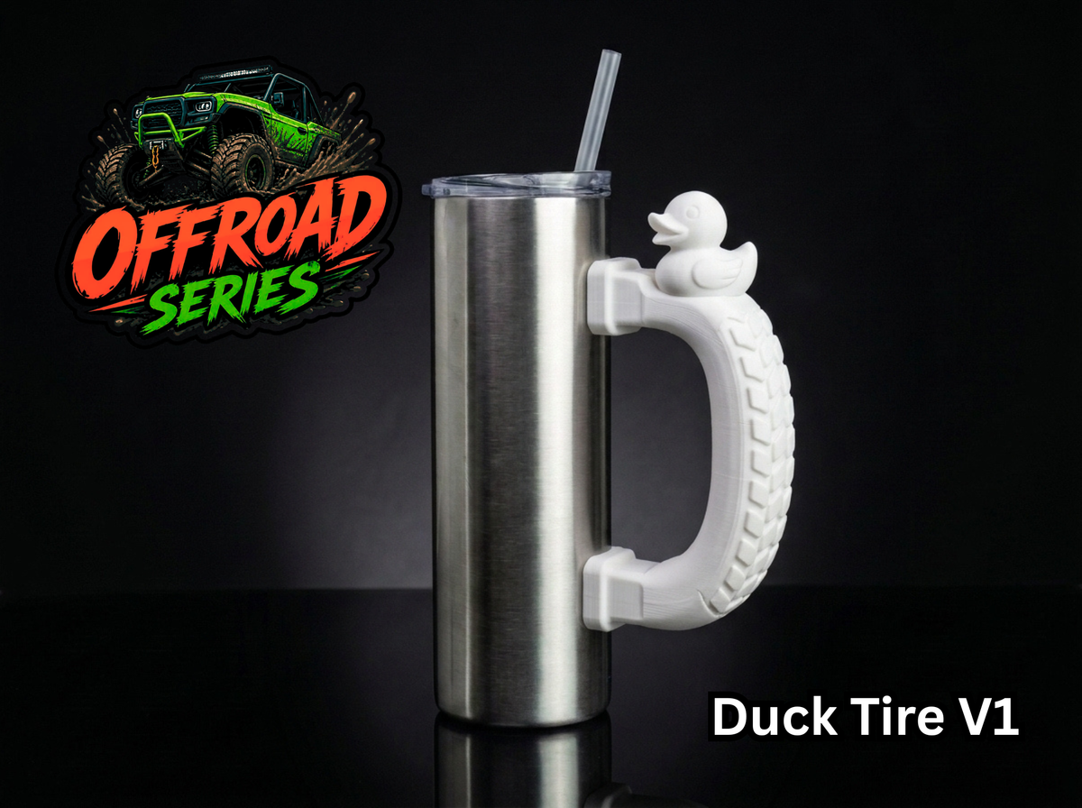 3D Printed Tumbler Handles - Multiple Designs - Off-Road Series