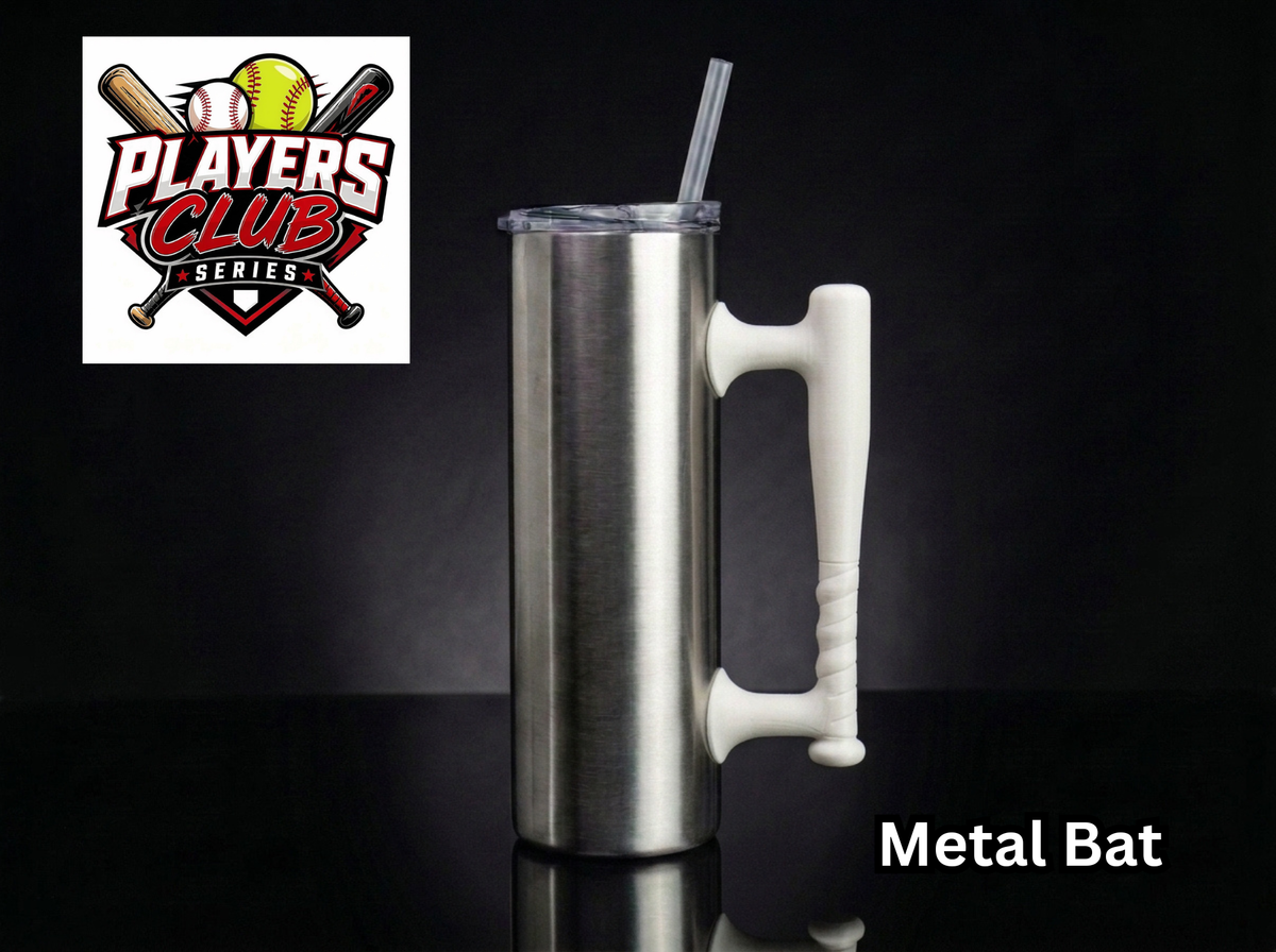 Metal Bat Tumbler Handle 3D Printing STL – Digital Download