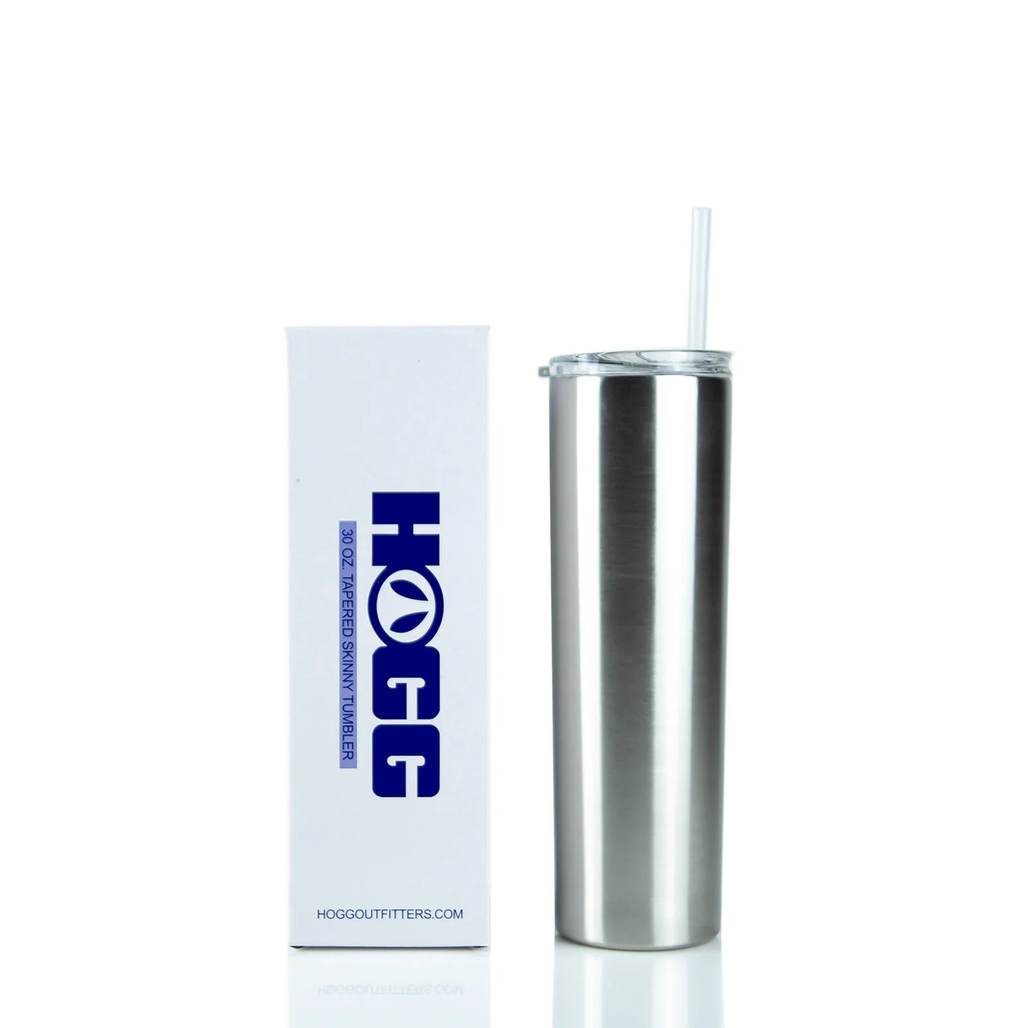 LIVE Show Custom Painted Stainless Tapered Tumbler w/Sliding Lid and Straw- 30 Oz
